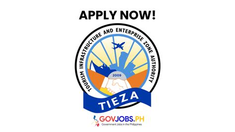 tieza.gov.ph careers|Tourism Infrastructure and Enterprise Zone Authority.